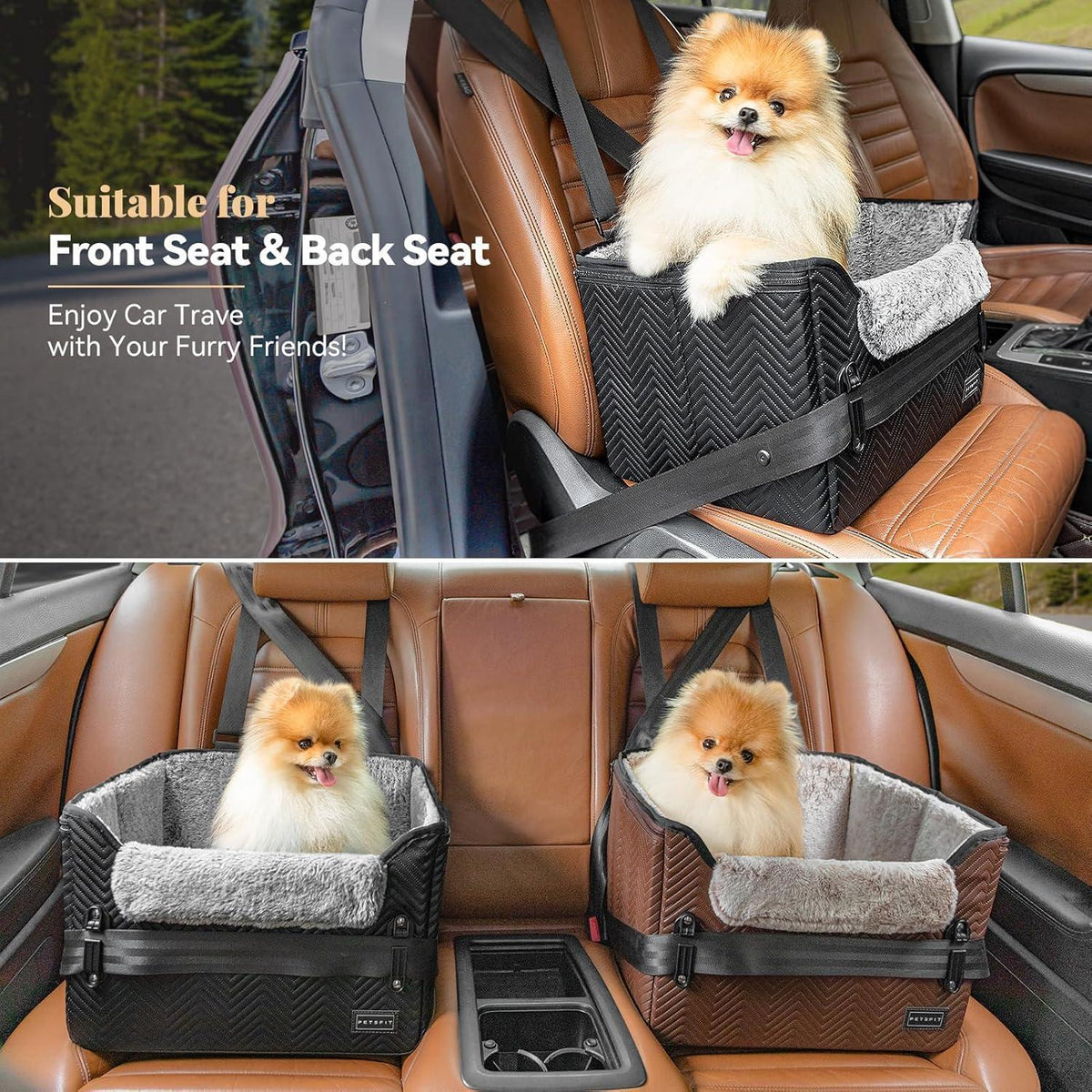 Hunde Autositz für kleine Hunde – Sicher & Komfortabel