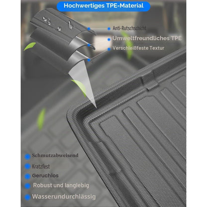 Kofferraummatte für BMW X1 U11 / iX1 U11 2022-2024 – Wasserdicht & Passgenau