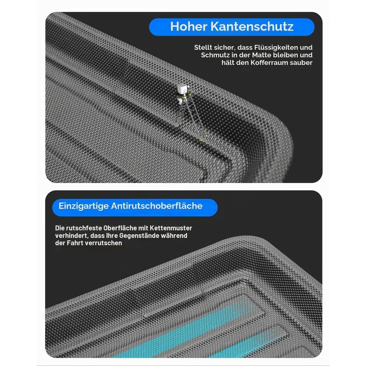Kofferraummatte für BMW X1 U11 / iX1 U11 2022-2024 – Wasserdicht & Passgenau