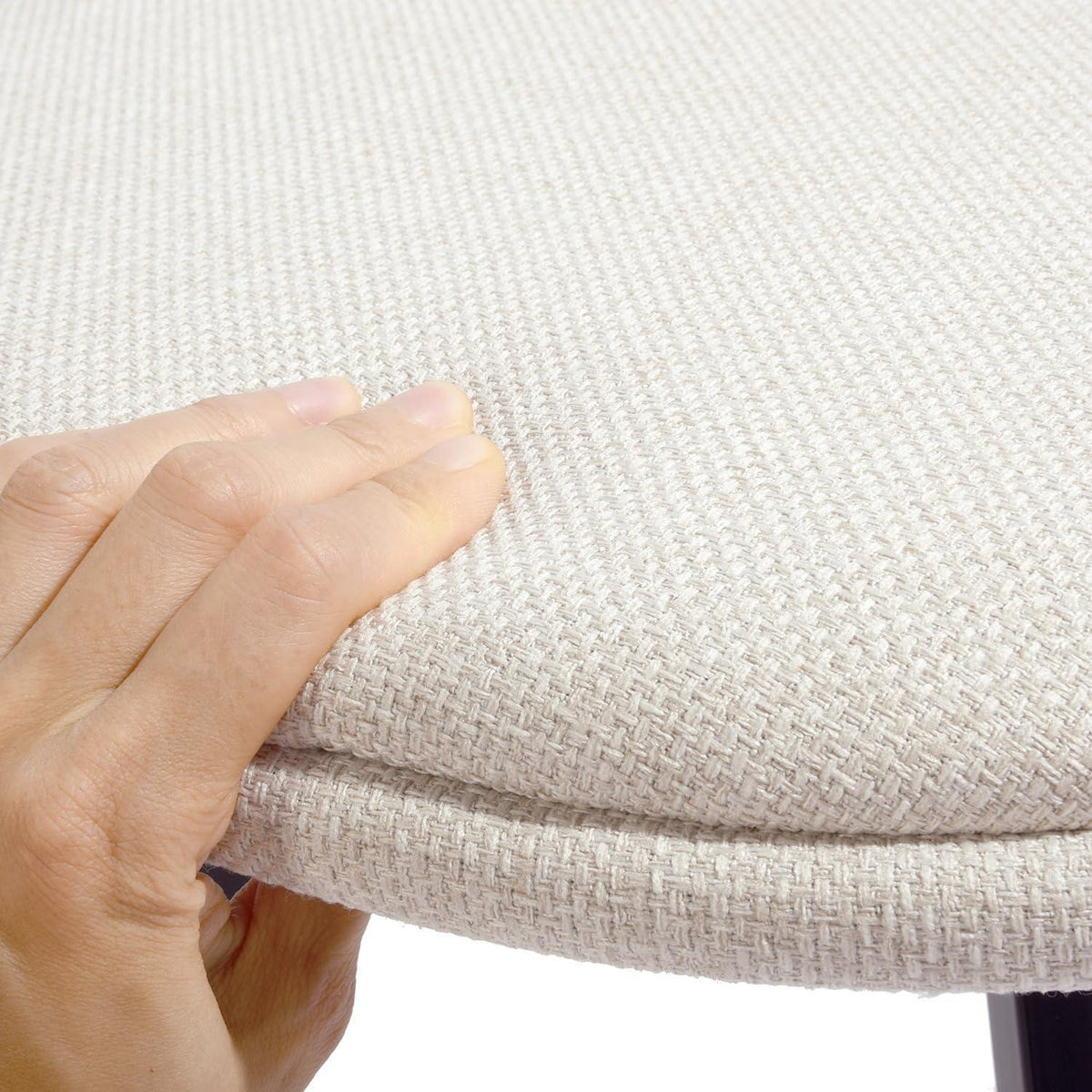 Esszimmerstühle 4er Set mit Drehfunktion, Beige