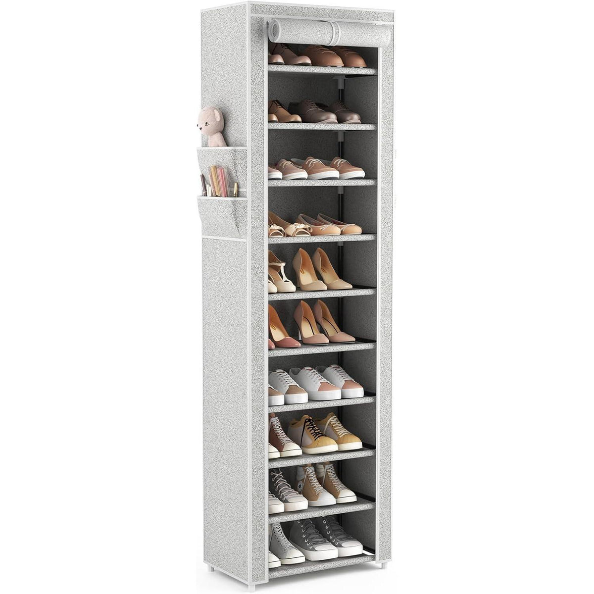 Schuhregal 11 Ebenen – Platzsparend & Staubdicht