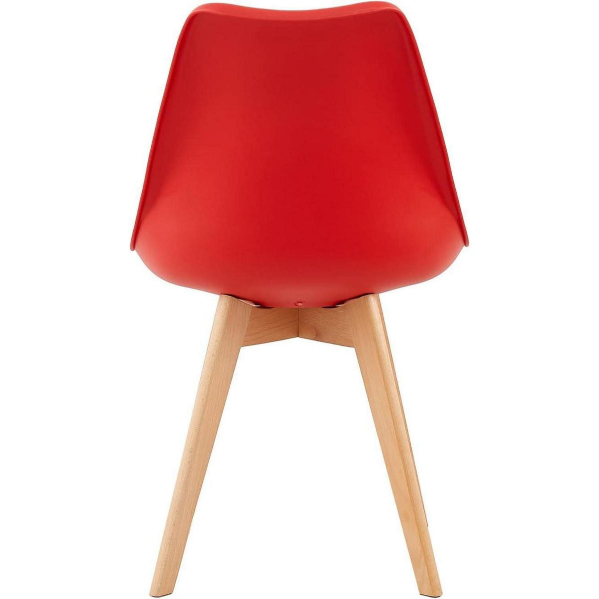 8 Esszimmerstühle Bugholz rot, skandinavisches Design