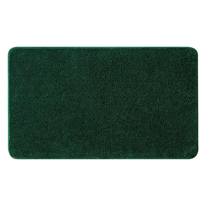 Badematte rutschfest grün 70x120 cm - Mikrofaser Fußmatte