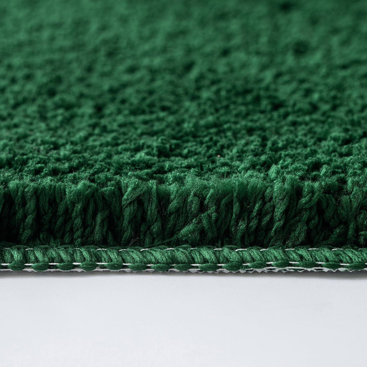 Badematte rutschfest grün 70x120 cm - Mikrofaser Fußmatte