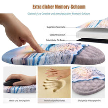 Ergonomisches Mauspad mit Handgelenkauflage, Meer & Strand