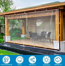 Transparente Abdeckplane Wasserdicht 3x3m - Gewebetuch Tarp