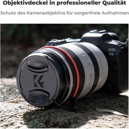 72mm Polfilter CPL Filter mit Objektivdeckel und Reinigungstücher