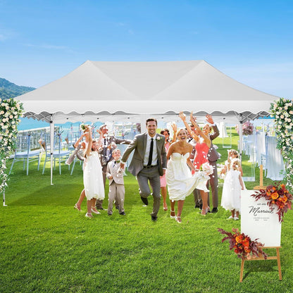 Faltpavillon 3x6 mit Seitenwänden – Wasserdicht & UV-Schutz