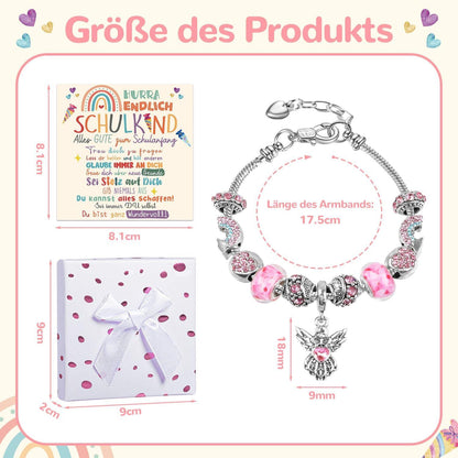 Einschulung Armband Mädchen 2024 Schulkind Geschenkbox