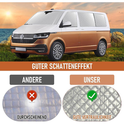Thermo Jalousien Set VW T4 SWB - 8tlg. Sonnenschutz Matte