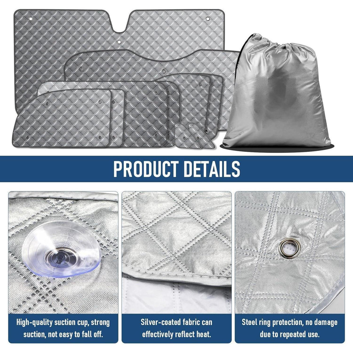 Thermorollo-Set für VITO III W447 SWB 2014-2024 – 10-teilig