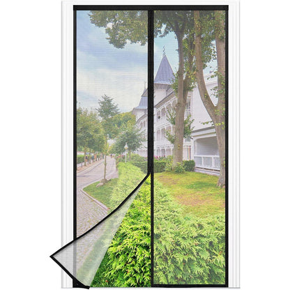 Fliegengitter Balkontür 80x200cm mit Magneten, ohne Bohren