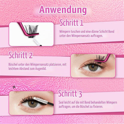 Einzelwimpern Set 0.07 D-8-16mm für Wimpernverlängerung