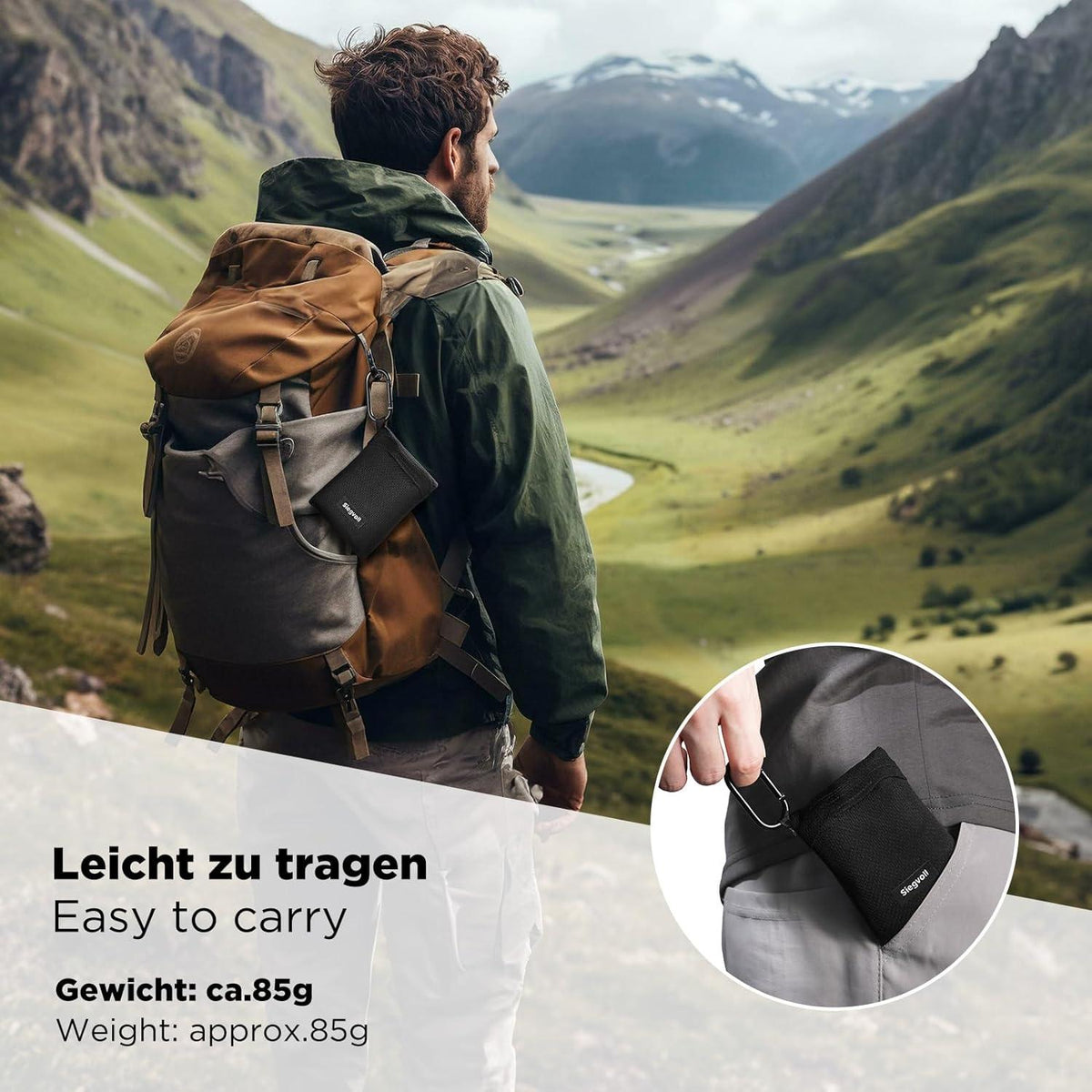 Picknickdecke Ultraleicht tragbare Outdoor Decke Strand Camping