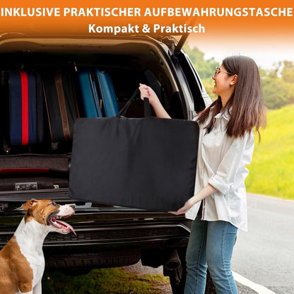 Hundedecke Auto Rückbank – Wasserdicht & Kratzfest mit Sicherheitsgurt