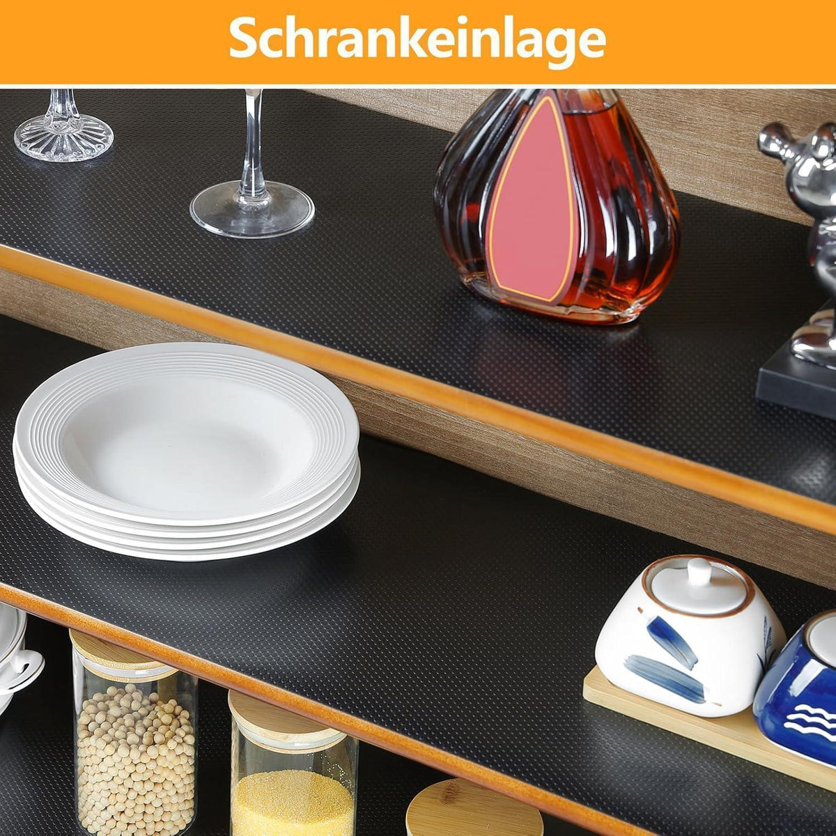 Schubladenmatte 30x600cm – Schneidbar, Rutschfest & Pflegeleicht