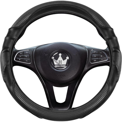 3D Auto Lenkradabdeckung Komfortgriff Massage Schwarz 39-41cm
