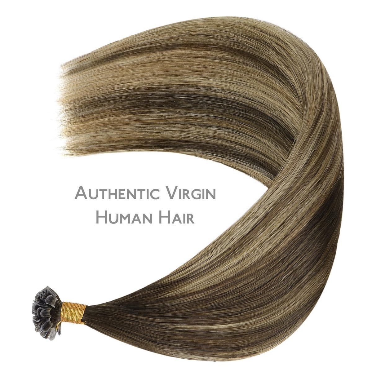 Echthaar Extensions U-Tip Bonding #4/27/4 Balayage