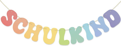 Schulkind Girlande 2024 Deko Einschulung Banner Mädchen Jungen