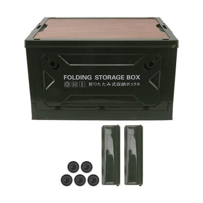 Camping Box mit Deckel 50L – Faltbar & Robust für Camping