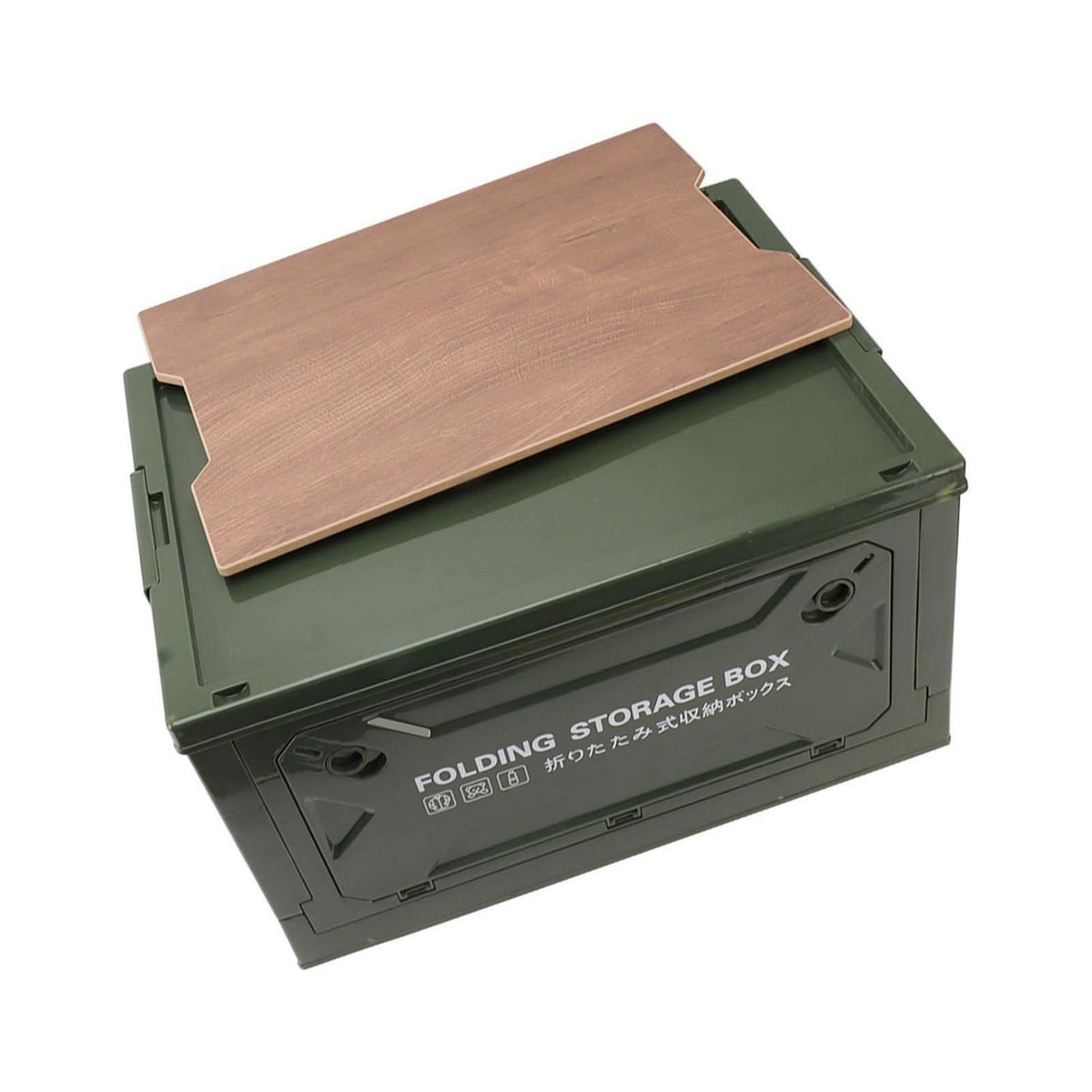Camping Box mit Deckel 50L – Faltbar & Robust für Camping
