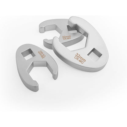 Hahnenfußschlüssel-Satz 13-tlg. 1/2" Antrieb Metrisch 20-32mm mit Verlängerung
