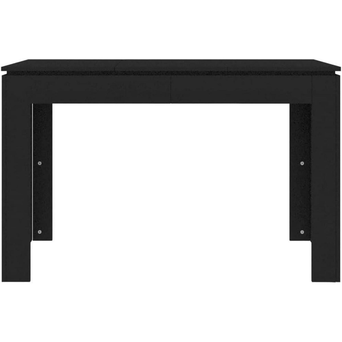 Esstisch Schwarz 120x60 cm – Minimalistisch & Elegant