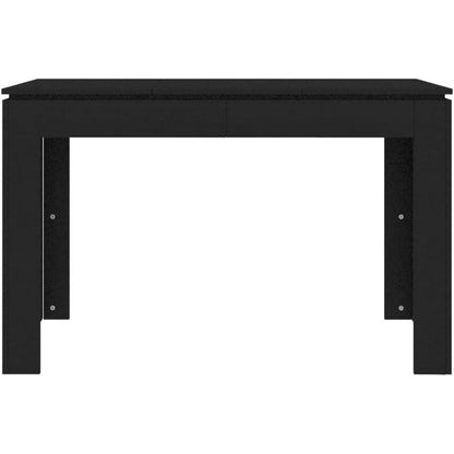 Esstisch Schwarz 120x60 cm – Minimalistisch & Elegant