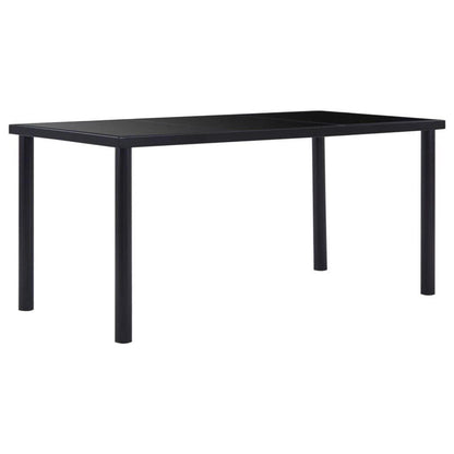 Esstisch Altholz Schwarz 160x80x75cm – Retro Einrichtungszauber