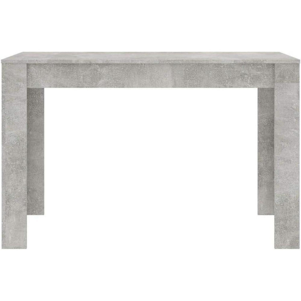 Minimalistischer Esszimmertisch 120x60 cm Betongrau