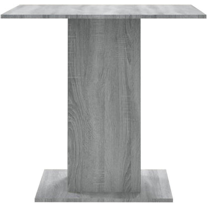 Grauer Esstisch Sonoma 80x80 cm – Küchentisch für Esszimmer