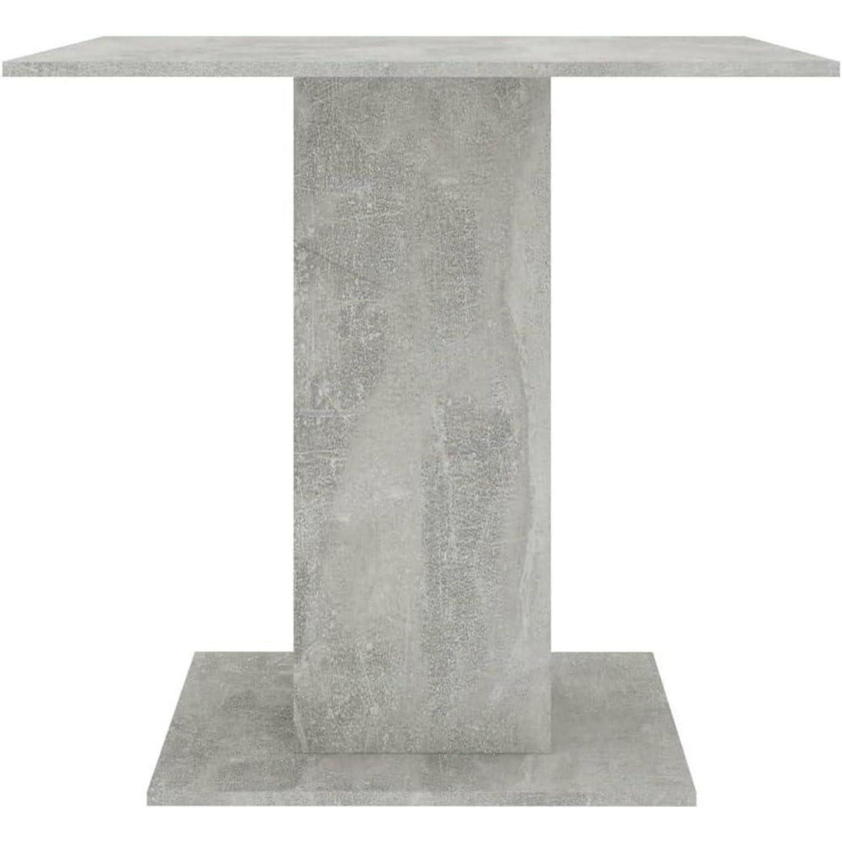 Esstisch Küchentisch 80x80 cm Betongrau – Stabil & Modern