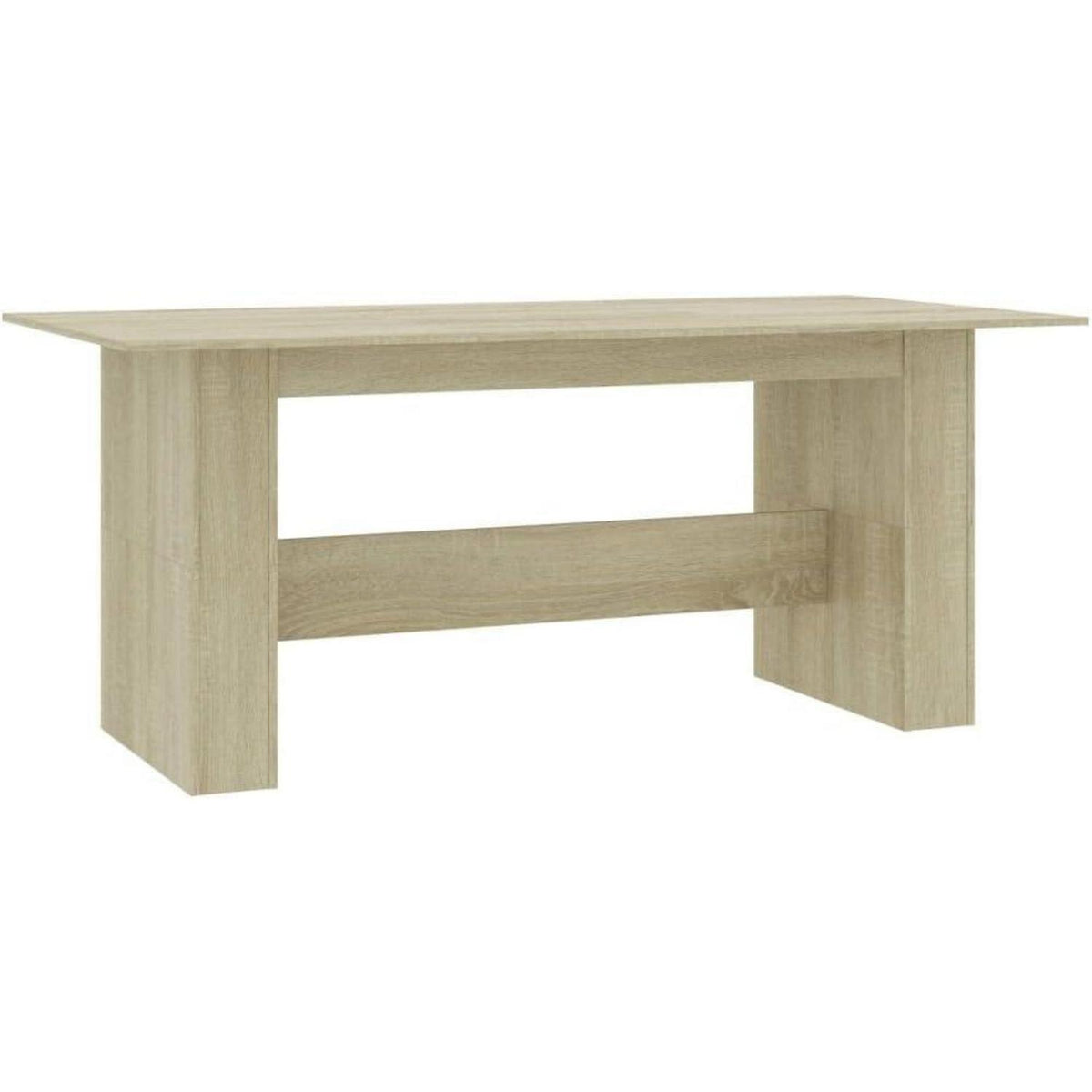 Esstisch Sonoma Eiche 180x90 cm – Rechteckiger Küchentisch