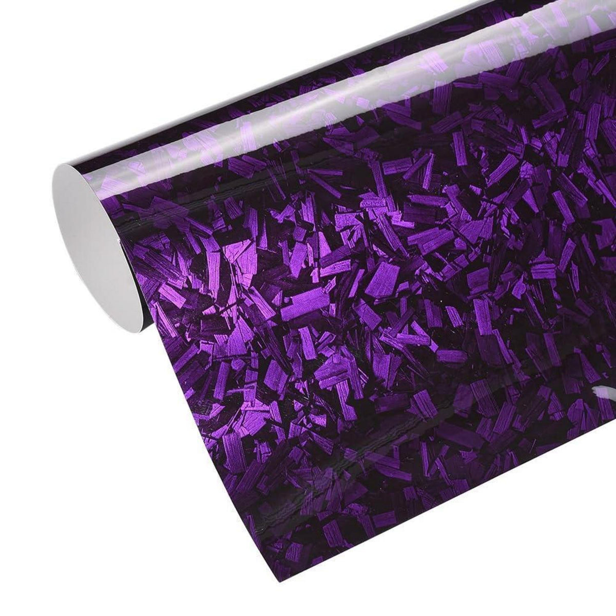 Autofolie Forged Carbon Lila Glanz – Car Wrapping Folie 75x152cm