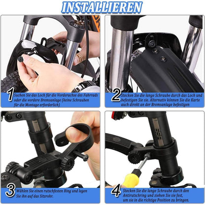 Fahrrad Schutzblech Set für MTB, Rennrad & Citybike 20-26 Zoll