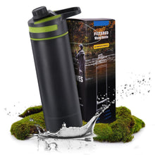 Wasserfilterflasche 800ml – Outdoor Trinkflasche mit Filter