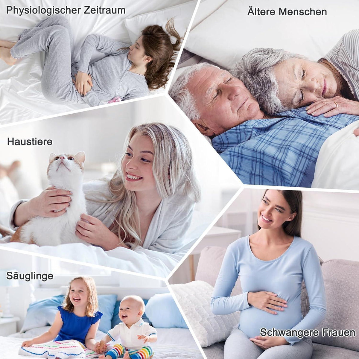 Wasserdichter Matratzenschoner 160x200cm Beige, Atmungsaktiv & Nässeschutz