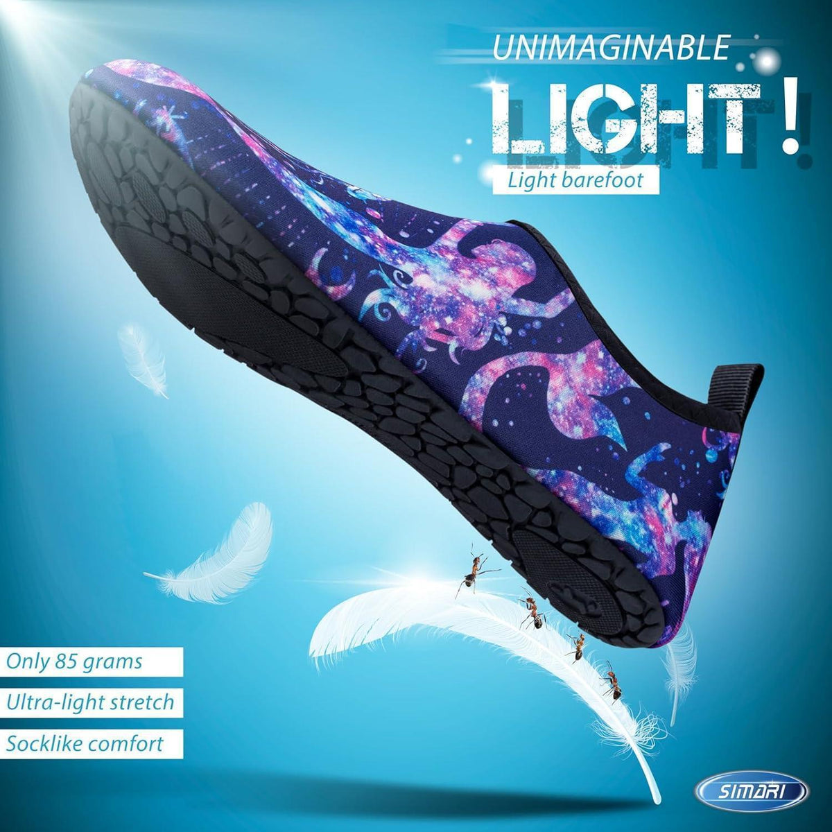 Wasserschuhe Damen & Herren, schnelltrocknend, Barfuß-Aquaschuhe