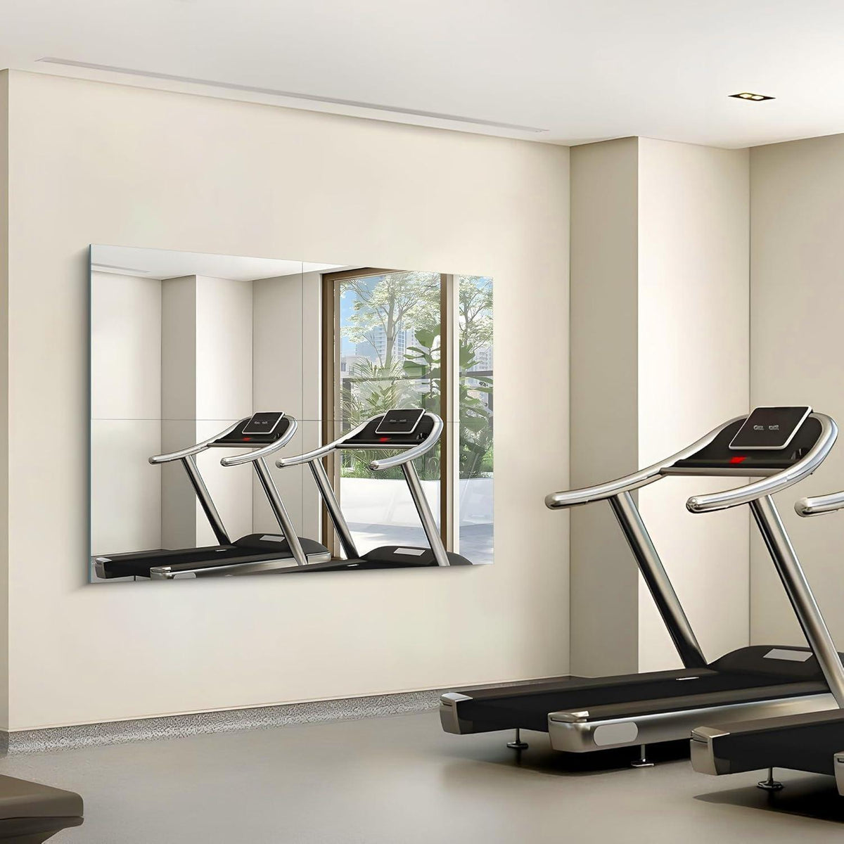 Rahmenloser Wandspiegel 70x50 cm – Modern & Sicherheitsglas