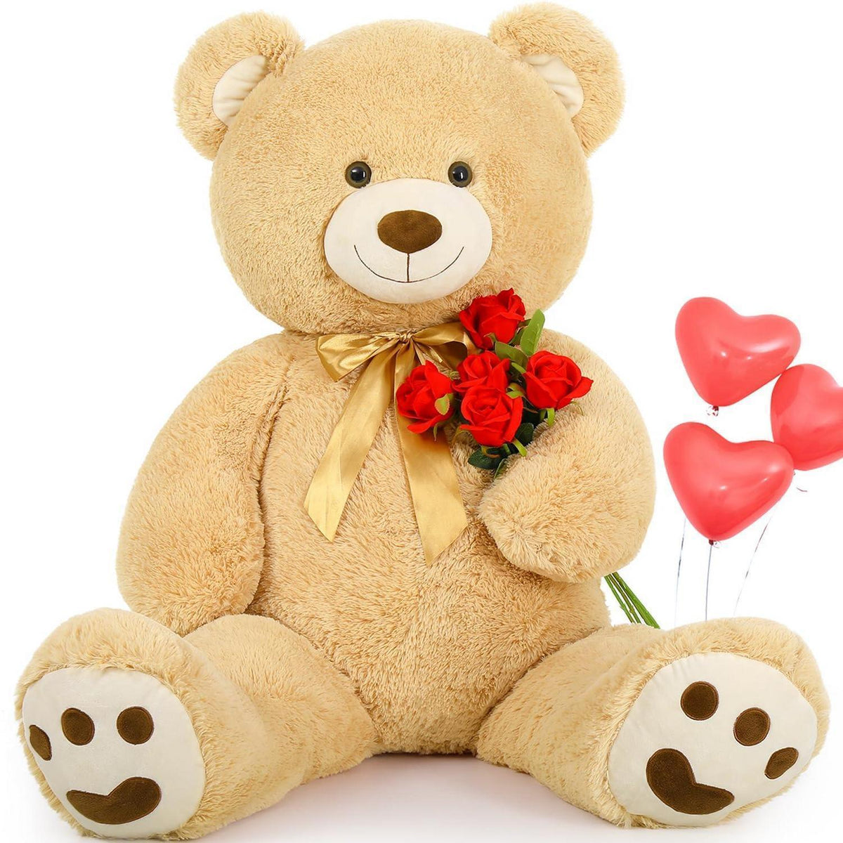 Riesiger Kuschelteddybär 120cm - Weiches Plüschtier Geschenk