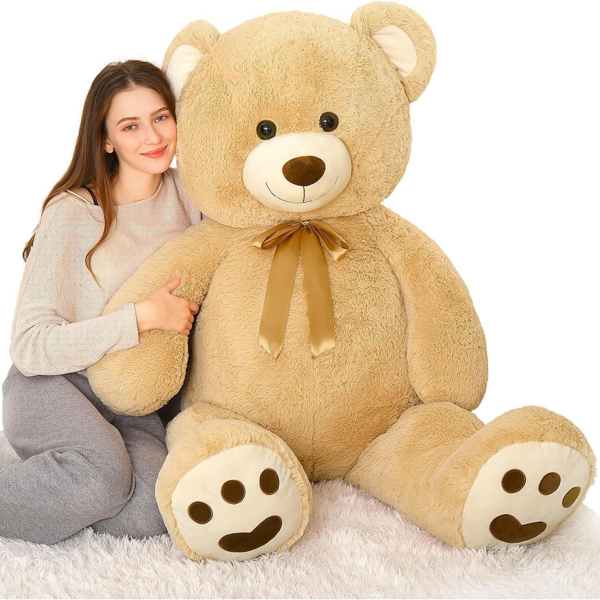 Riesiger Kuschelteddybär 120cm - Weiches Plüschtier Geschenk