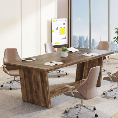 Großer Schreibtisch 180x79cm – Rustikaler Home Office Arbeitstisch