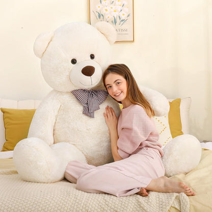 Riesen Teddybär 140cm - XXL Kuscheltier für Valentinstag & Weihnachten