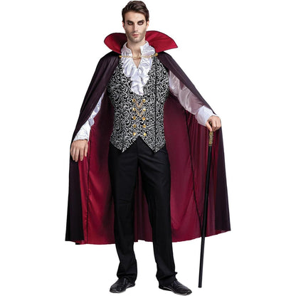 Renaissance Vampir Kostüm Herren Deluxe Halloween Rollenspiel