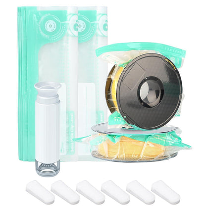 3D-Drucker Filament Vakuumbeutel Set mit Pumpe & Clips