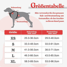 Hundegeschirr Anti-Zug mit Griff, verstellbar, atmungsaktiv, M
