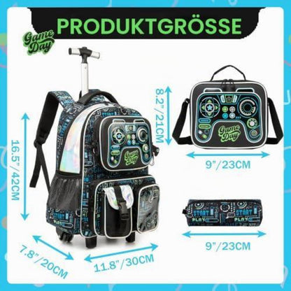 Schulranzen Trolley Mädchen – Rollrucksack für Grundschule