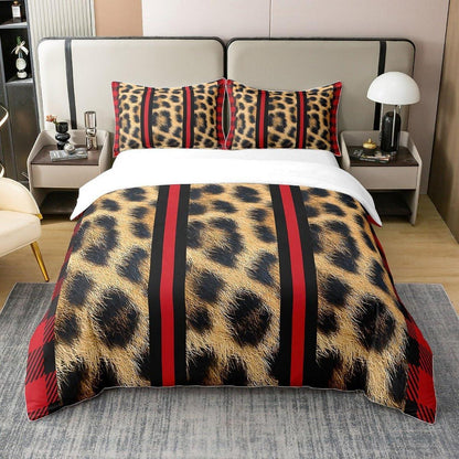 Leopard Bettwäsche Set 220x240cm – Safari Kinderzimmer Dekor