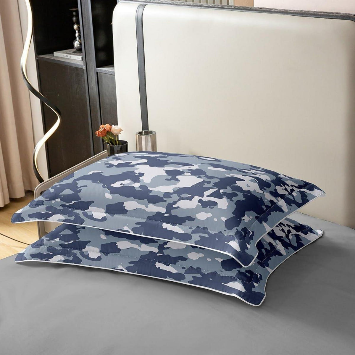 Camouflage Bettwäsche Set 200x200cm – 100% Baumwolle, Military Style