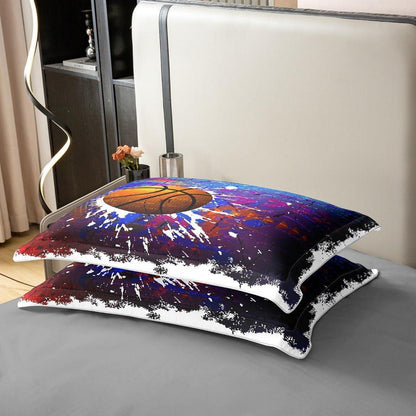 Basketball Bettwäsche Set 220x240cm – Baumwolle, Sports Design